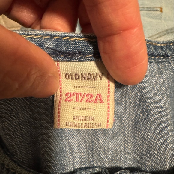Old Navy Toddler Denim Dress - Picture 3 of 3